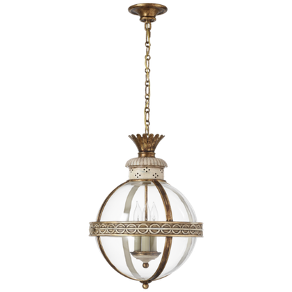Люстра Visual Comfort Crown Top Banded Globe Lantern