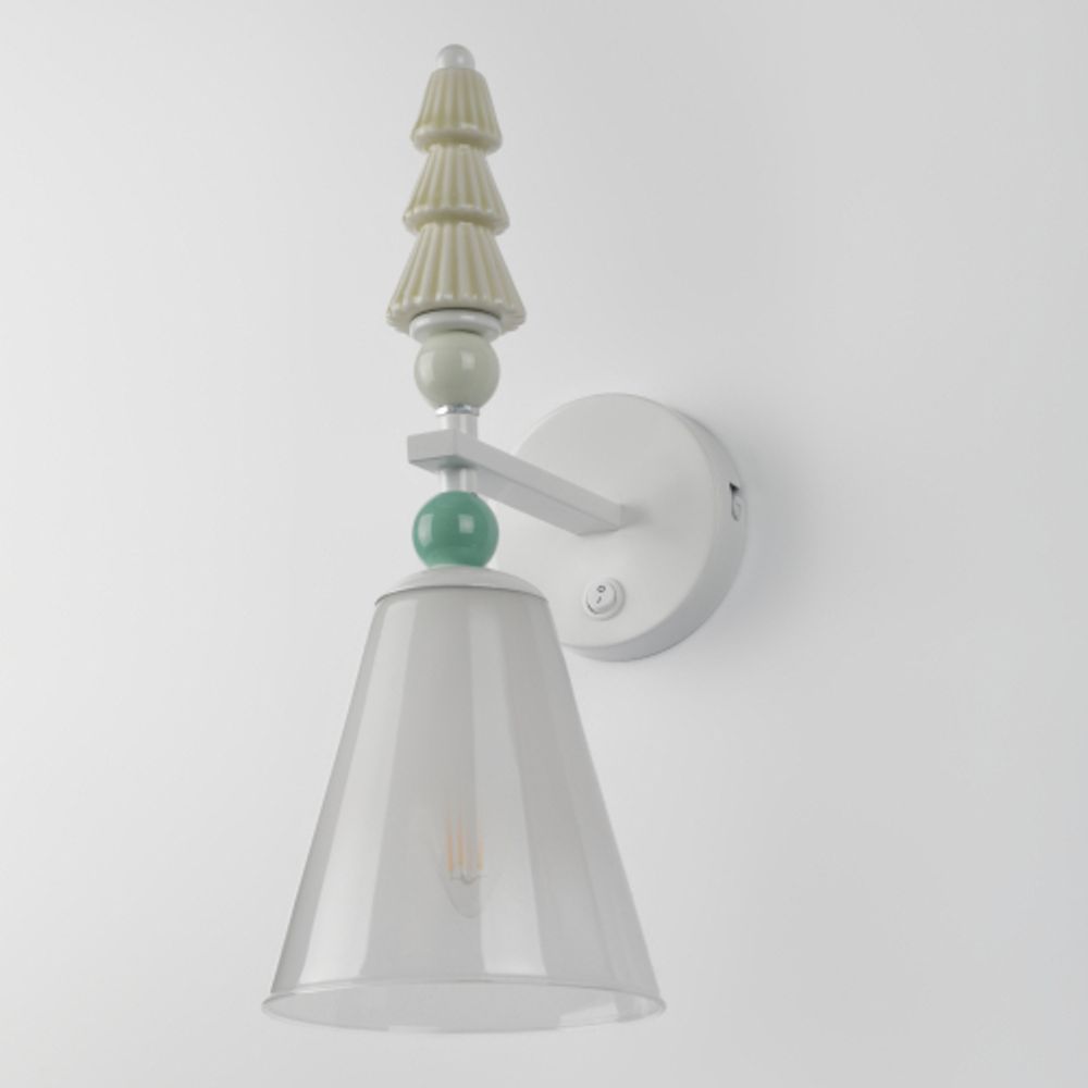 Бра светильник Rivoli Cataleya 4146-401 1 х Е27 60 Вт дизайн с выключателем | Rivoli