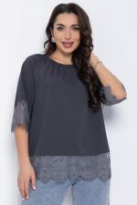 Блуза Дарси (серая) Б12624-29 LT Collection