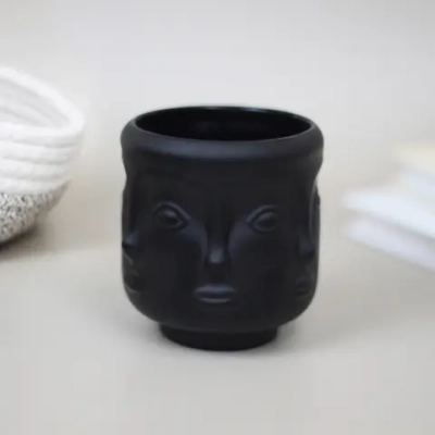 Подсвечник «Закат» 7*7,5 см, Черный