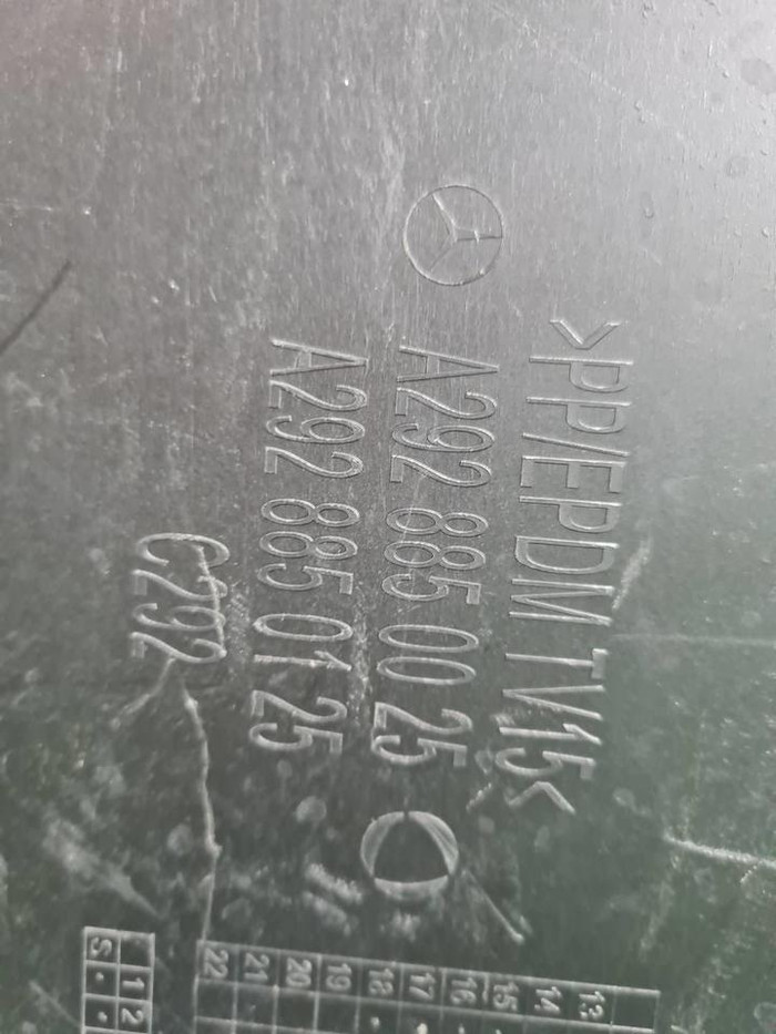 Бампер задний Mercedes GLE Coupe C292 (2015-2019)