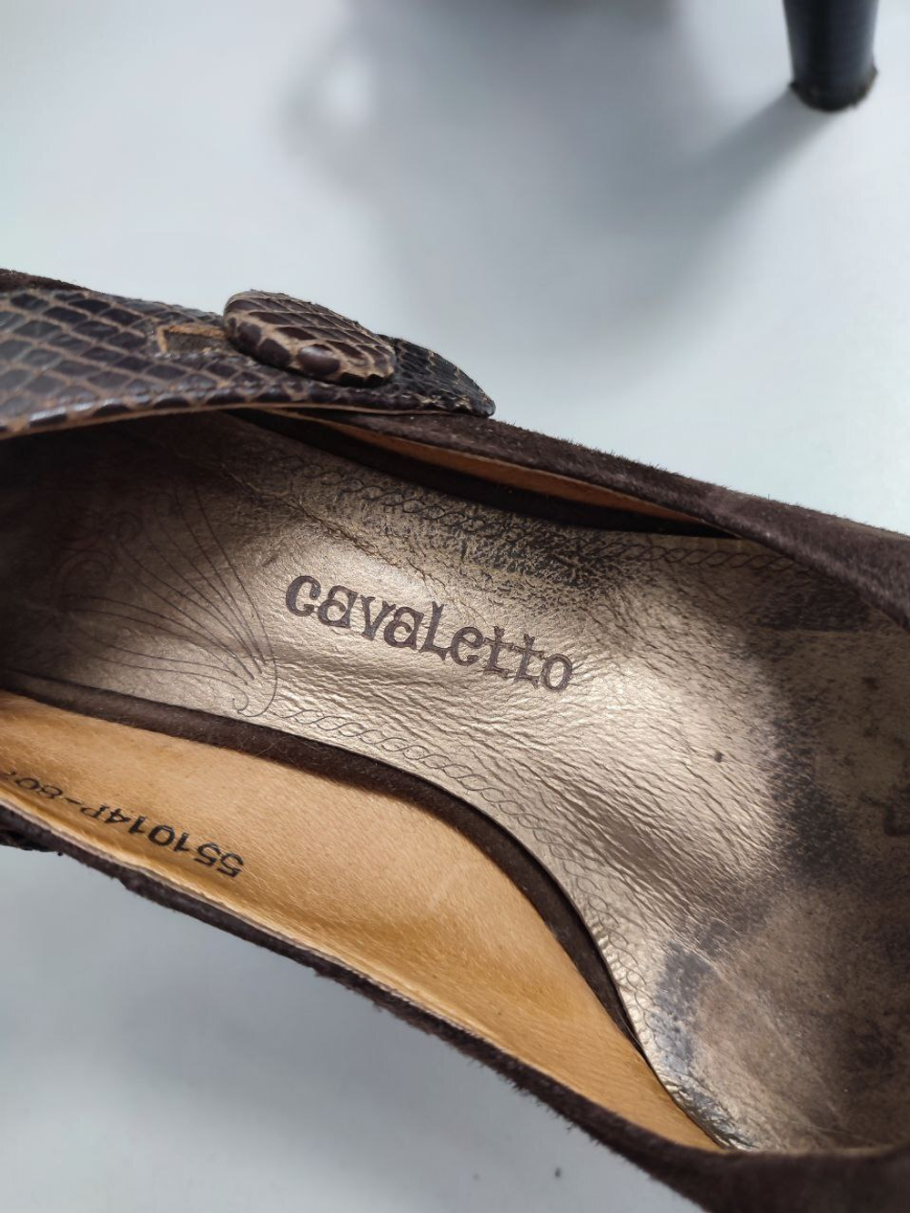 Туфли Cavaletto коричневые 38 размер