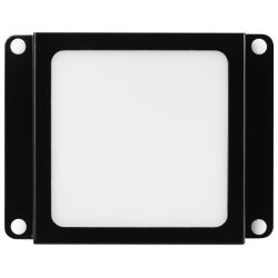 Светильник светодиодный ЭРА Грильято Домино SPO-651-3-4K-B8 8Вт 4000К 84х84мм GL15 100х100 черный