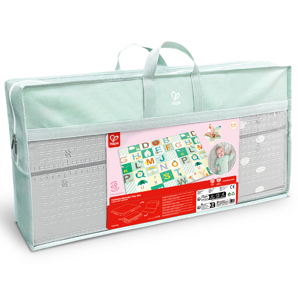 Детский развивающий игровой коврик с алфавитом, 177х146см E0120_HP