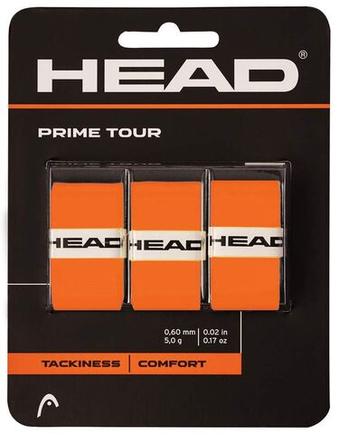 Теннисные намотки Head Prime Tour (3P) - Оранжевый
