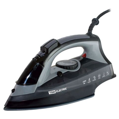 Утюг TDM, Меркурий 2, 2300 Вт, керам, вер.отпар, антинакипь, 1.9 м