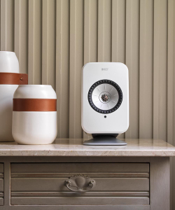 KEF P1 Desk Pad Silver настольные акустические подставки для колонок KEF LSX (пара)