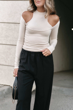 Лонгслив двойной