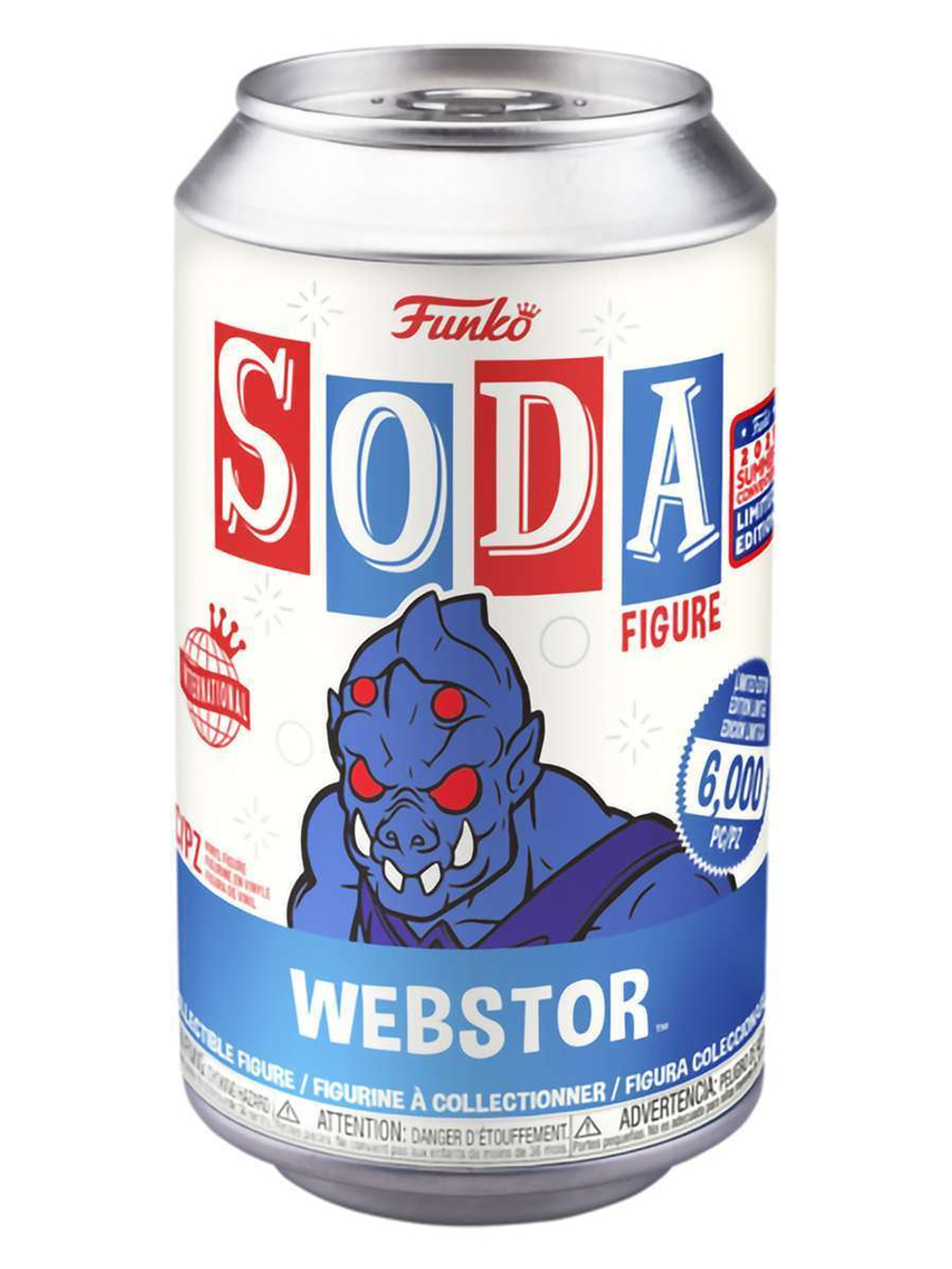 Фигурка Funko Vinyl SODA MOTU Webstor w/(GW) Chase FunKon 2021 58295