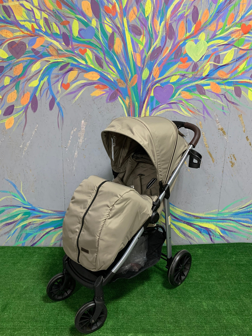 Коляска детская прогулочная COSTA Jenny (Сливочная/Вuttercream) Артикул: JE-015