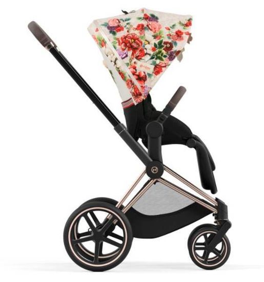 Коляска 2 в 1 Cybex Priam 4 2022. Spring blossom light