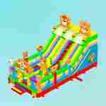 Коммерческий надувной батут «Тигриная страна 3», 9*5*5 м.