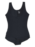 Утягивающее боди со швом на спинке (Размер: L) (Цвет: черный)