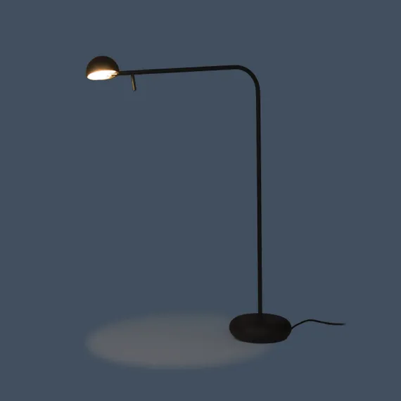 Настольный светильник Anam 55х40 см, черный