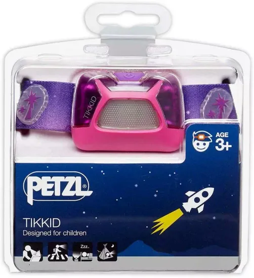 Фонарь налобный Petzl LAMP TIKKID PINK розовый