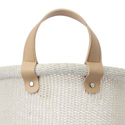 Корзина для хранения Sustainable collection, Ø32х28 см, молочная