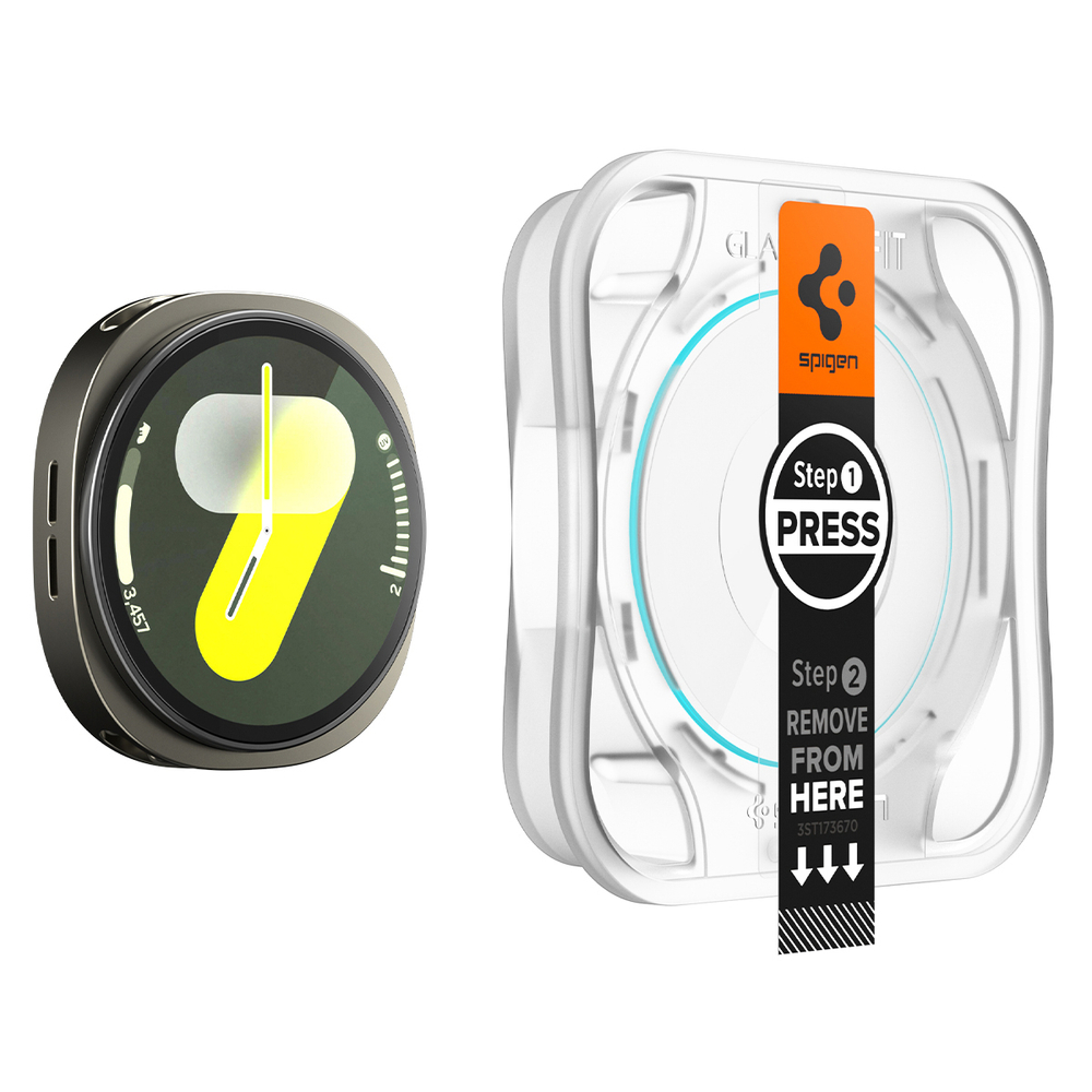 Стекло Spigen EZ-FIT для Galaxy Watch 8 (44 mm) 2шт