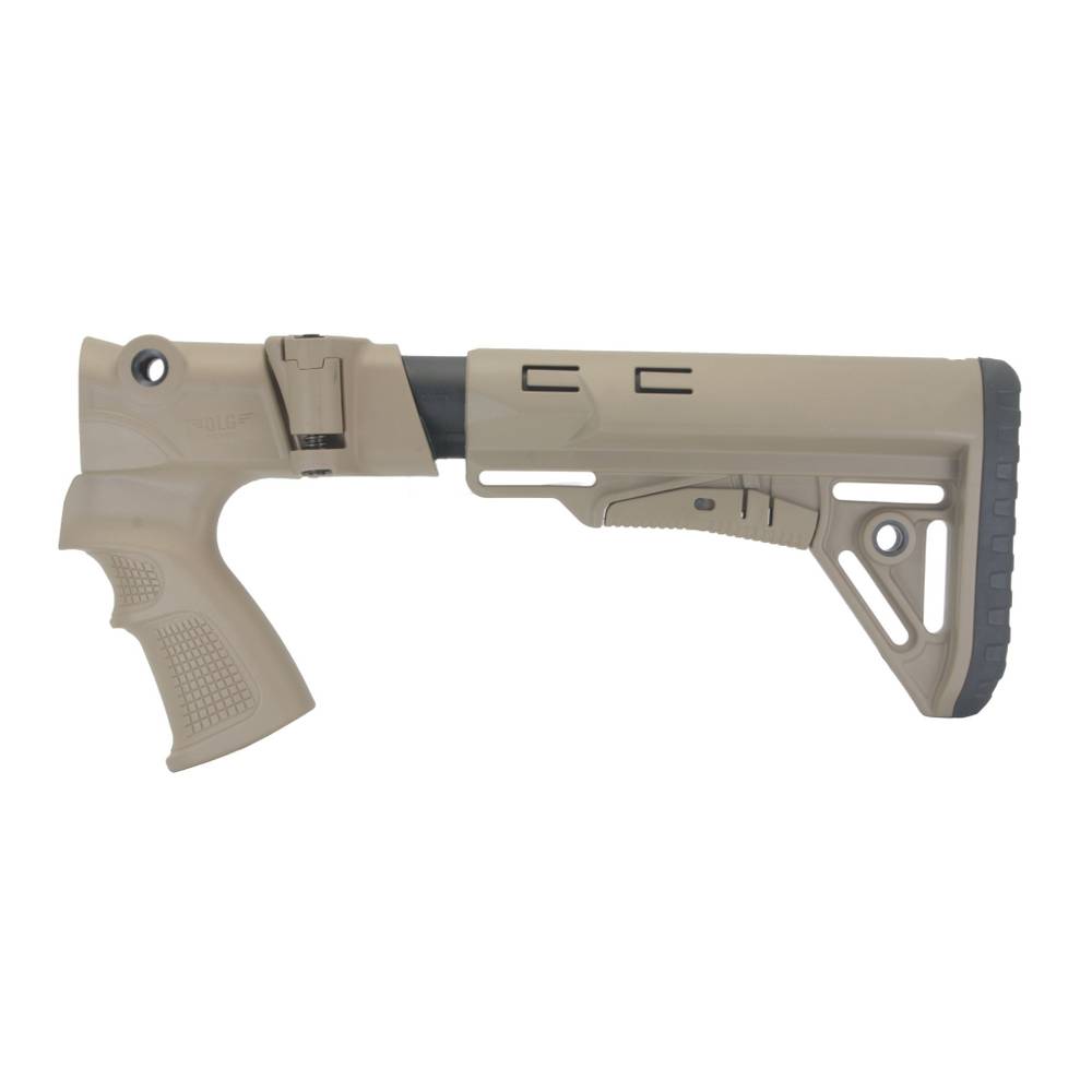Приклад МР-155 пластик, DLG Tactical. Черный