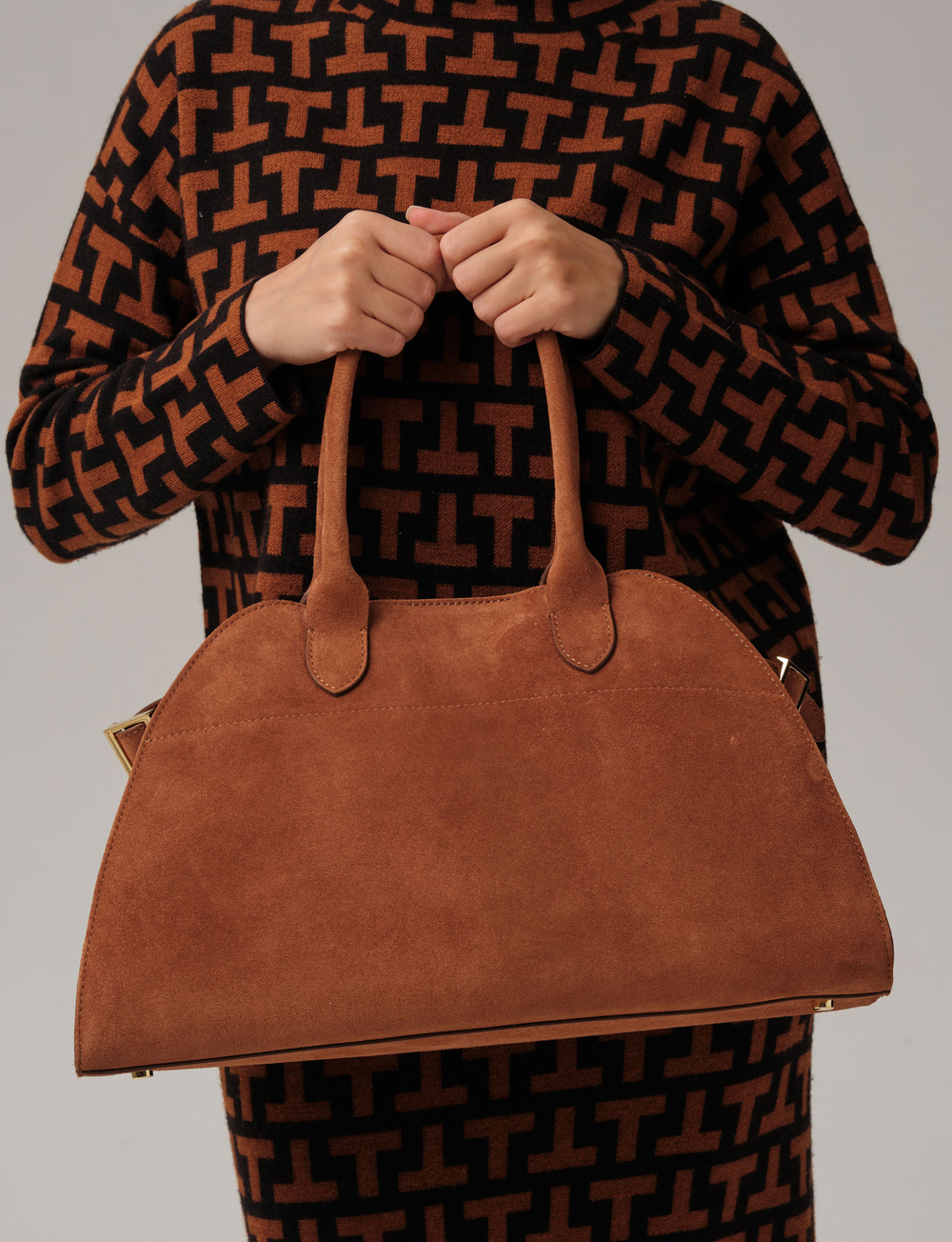 Сумка Deboro 30979 коричневый камыш