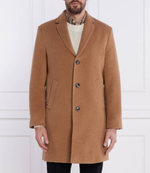 Хлопковое пальто dc wool mix Tommy Hilfiger - светло-коричневый(MW0MW32963)