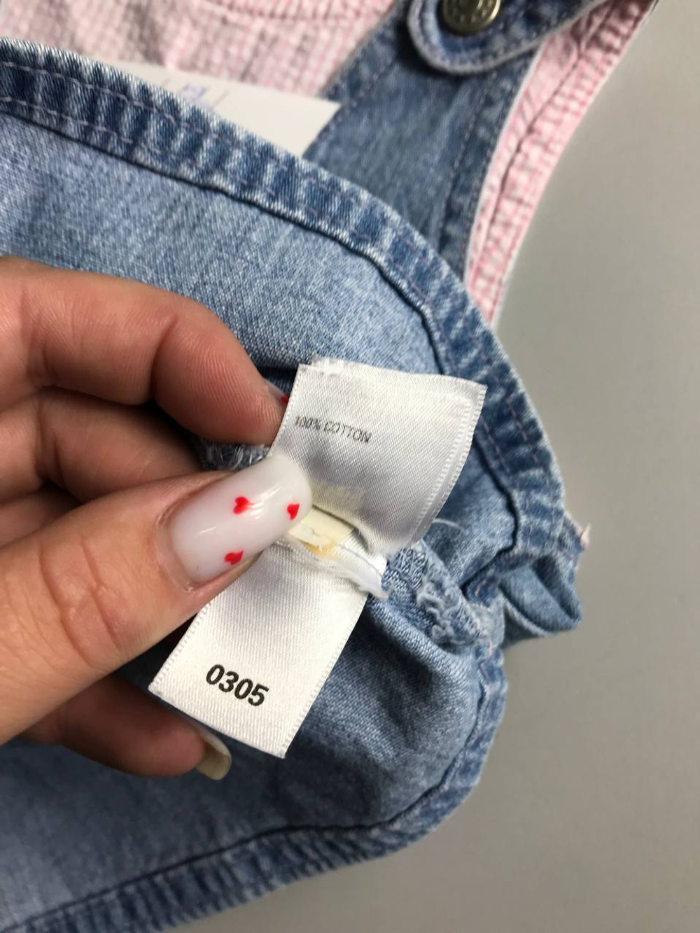 Сарафан с милой аппликацией на 6 месяцев