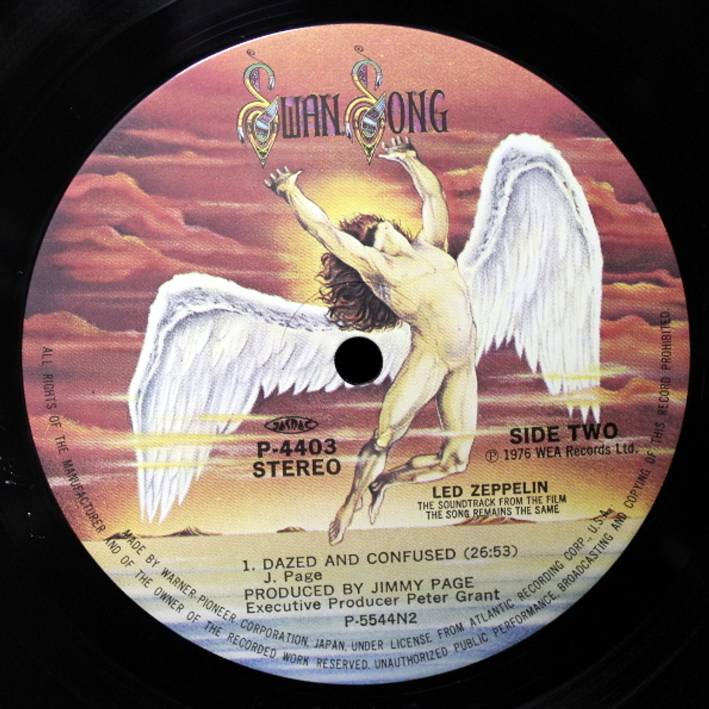 Led Zeppelin / The Song Remains The Same (2LP)