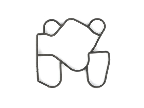 Прокладка теплообменника масла ГАЗель БИЗНЕС, NEXT дв. CUMMINS ISF 2.8 (чёрный силикон) (ПТП64)