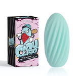 Карманный эластичный мастурбатор Alpha (Цвет: голубой)