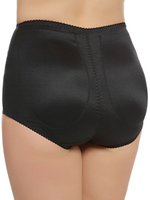 Шелковистые трусики с эффектом пуш-ап (Размер: XL) (Цвет: кофейный)