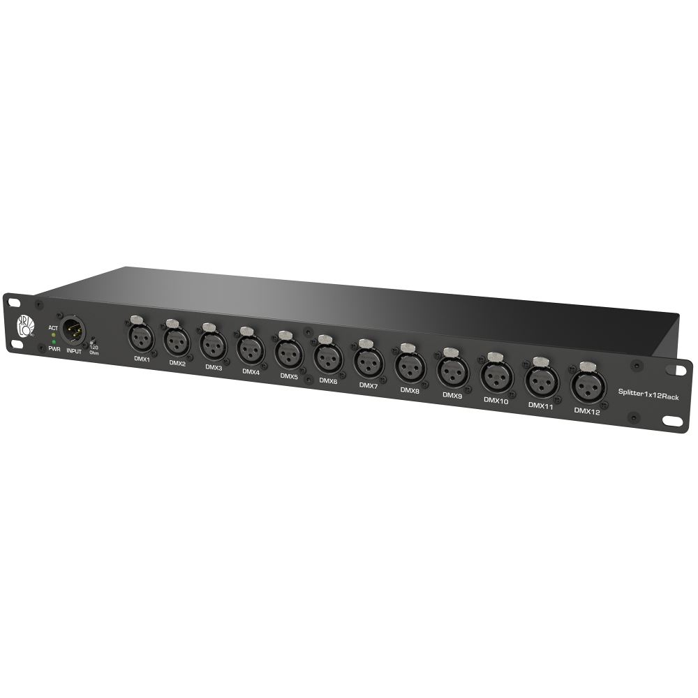 DMX Сплиттер ЯRILO Rack1x12