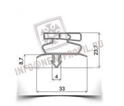 Уплотнитель 65,5*56,5 см для стола охлаждаемого True TUC-48-HC (размер по пазу). Профиль 019