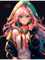 Дневник школьный 40л. "В стиле аниме-2" (Проф-Пресс)