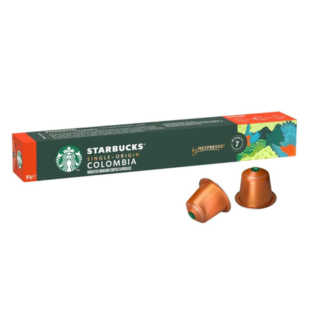 Кофе в капсулах Starbucks Nespresso Single-Origin Colombia , 10 шт