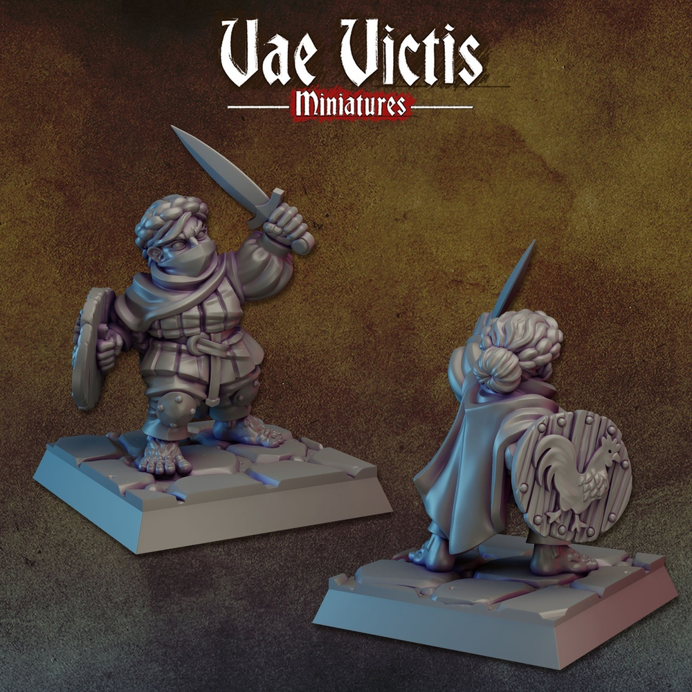 Halfling / Hobbits City Mercenary