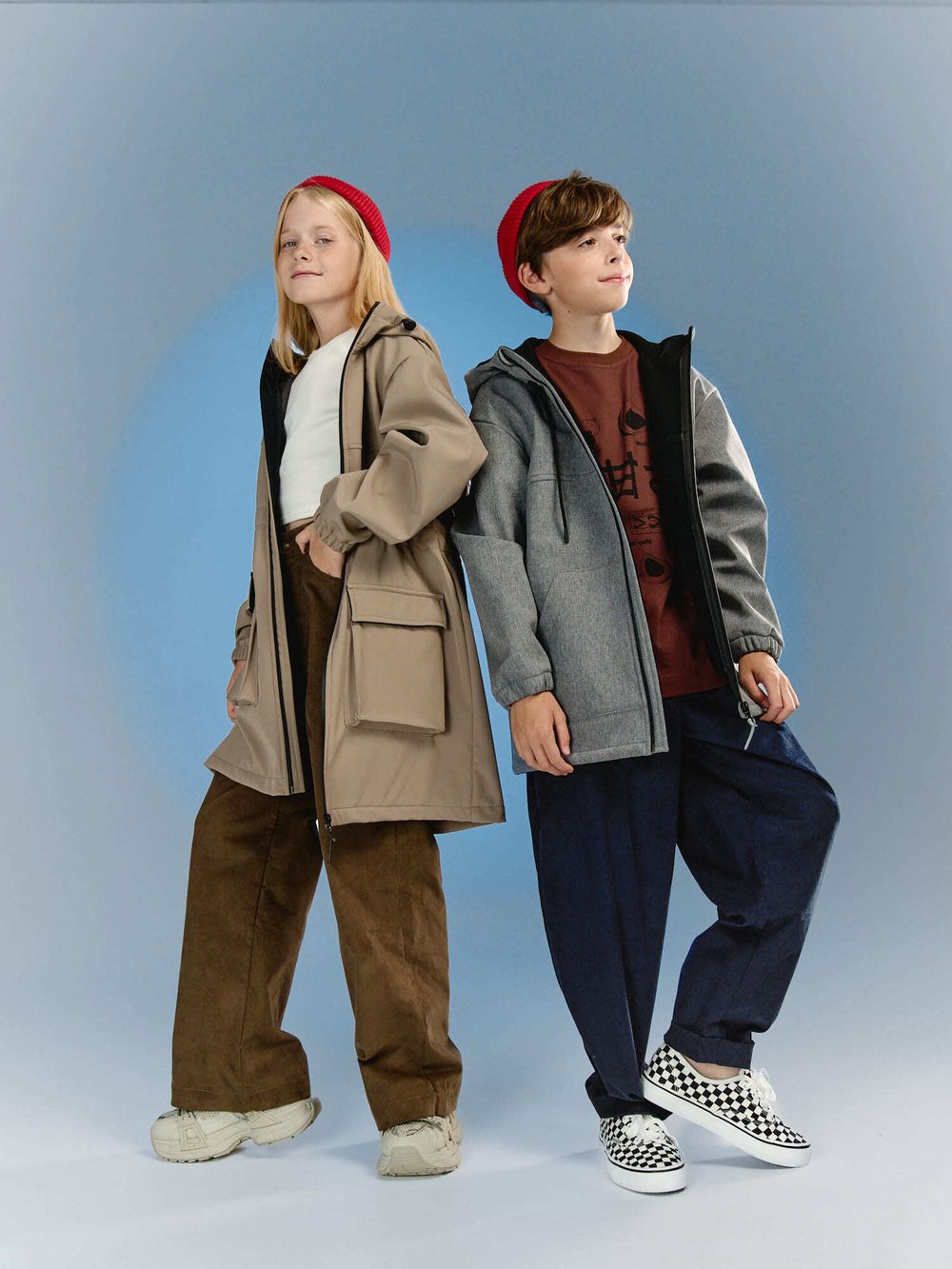 Парка Softshell "Кокос" удлиненная 7+