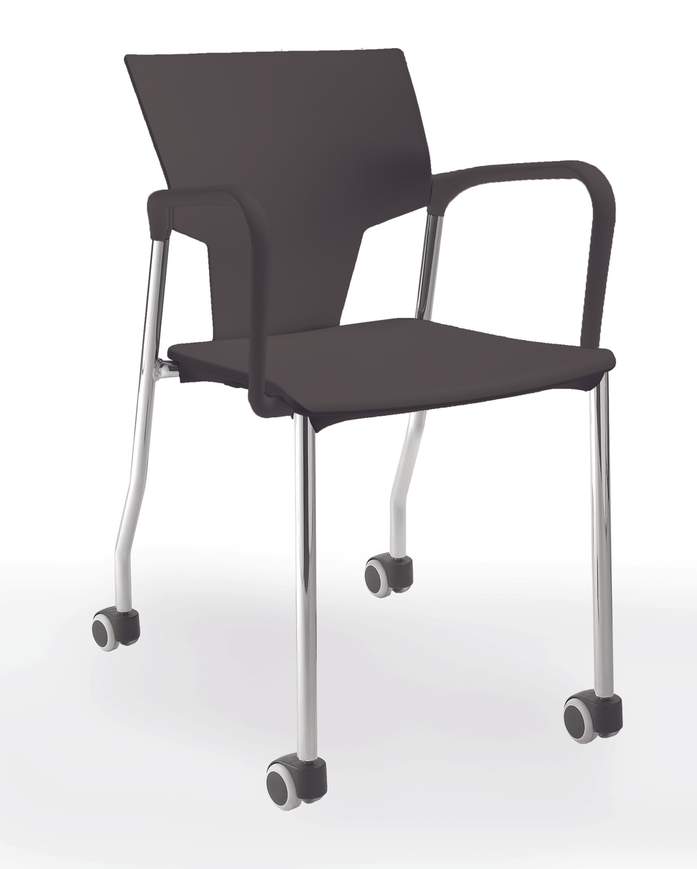 Aktiva стул на 4 ногах и колесах