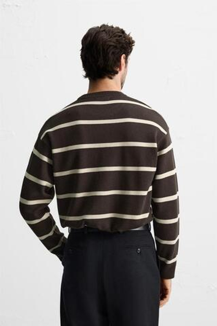 ZARA МЯГКИЙ СВИТЕР, ПОЛОСКИ
