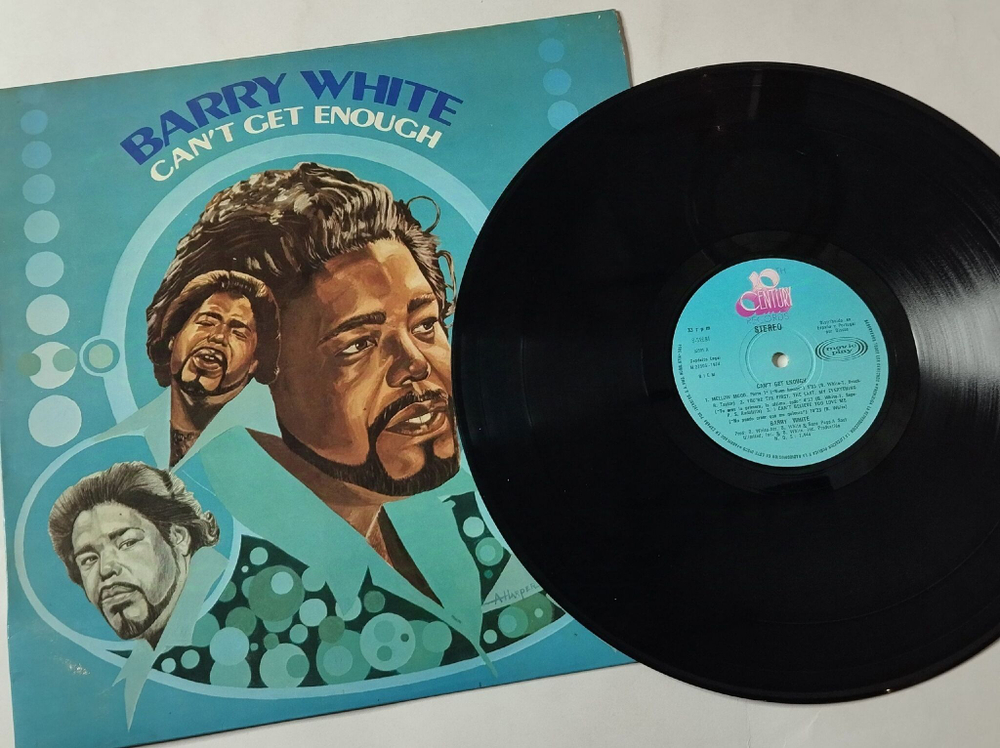 Винтажная виниловая пластинка LP Barry White Cant Get Enough (Spain 1974)