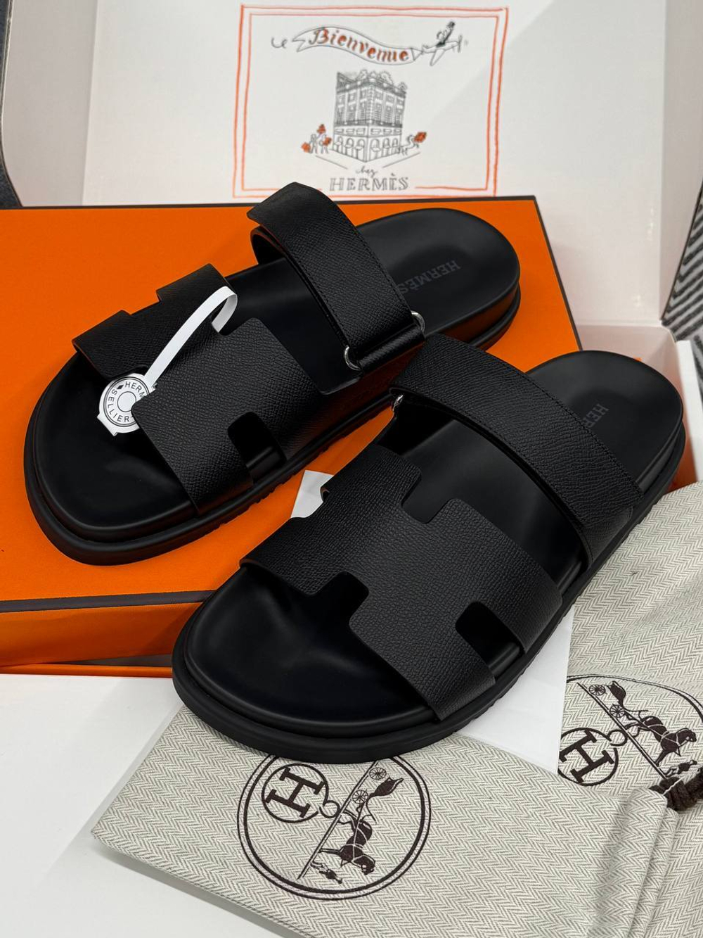 Шлепанцы Hermes