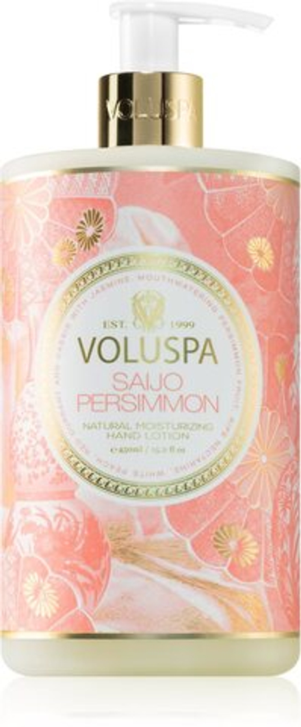 VOLUSPA Maison Blanc Saijo Persimmon - увлажняющий лосьон для рук /   450  ml  / GTIN 806644081722