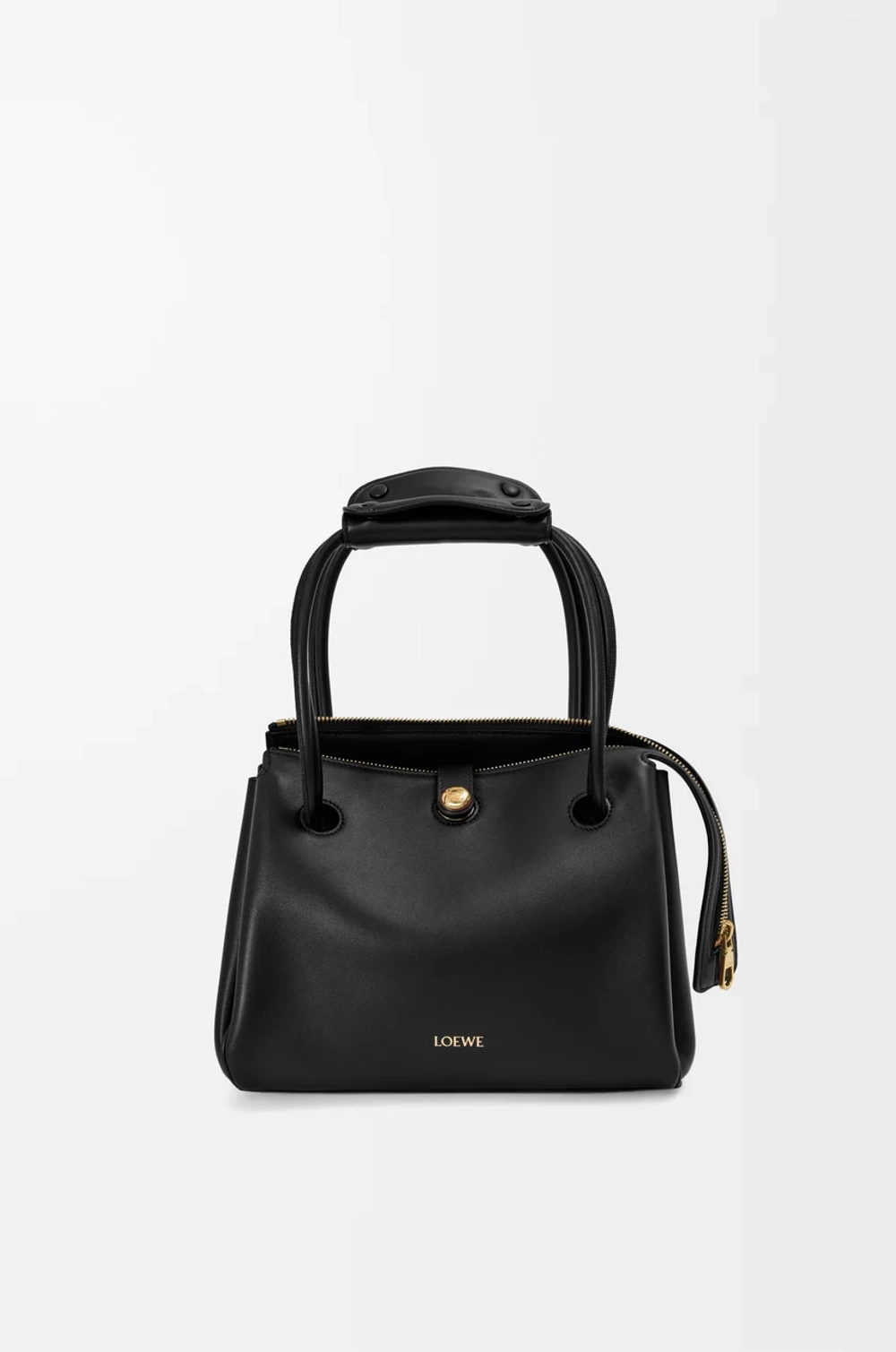 Loewe Маленькая сумка Madrid из мягкой телячьей кожи, черный