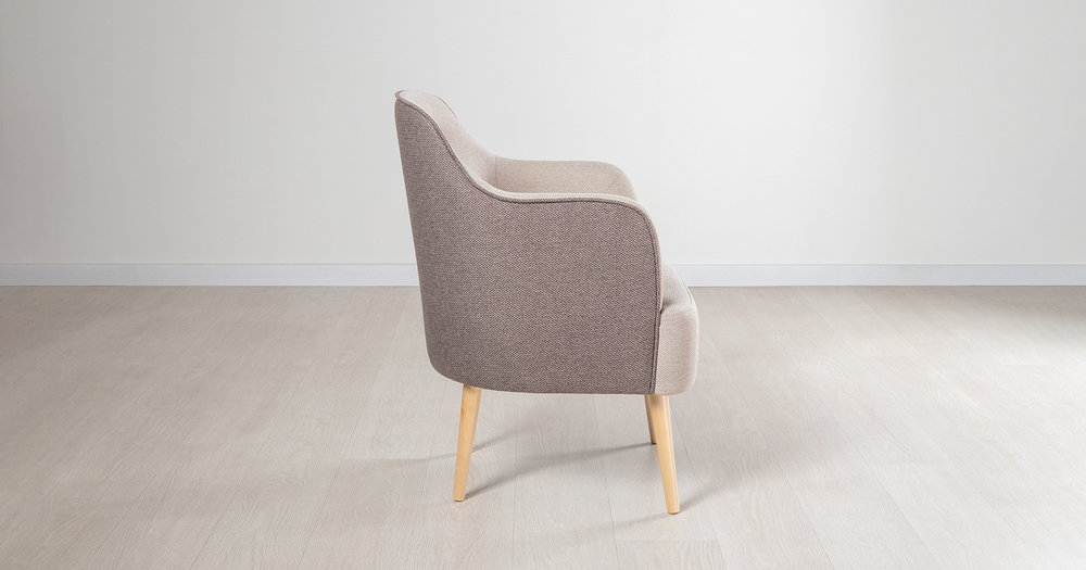 Алекса кресло для отдыха (молочный)