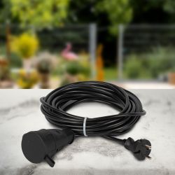 Удлинитель силовой ЭРА GREEN LINE BUH-6-10m Greenline в бухте 1 розетка без заземления 10м ПВС 2x0.75мм2