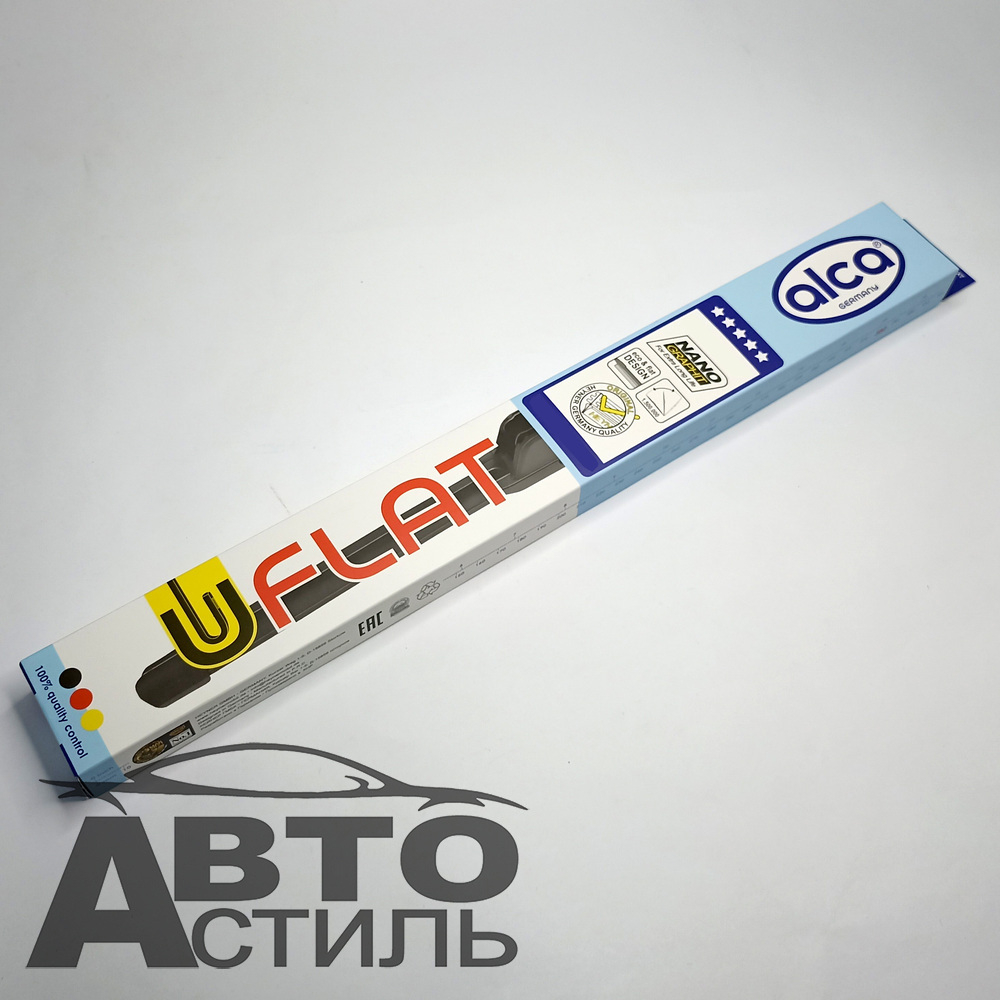 Щетка дворника бескаркасная 650мм  АЛКА U-FLAT 170260