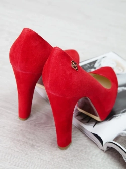 Туфли женские натуральная замша