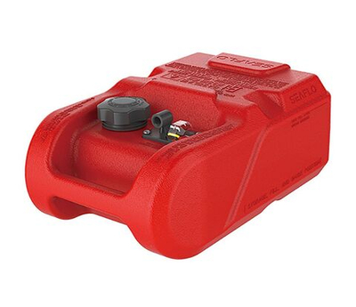 Топливный бак 12 л с указателем уровня / Топливный бак для лодочного мотора