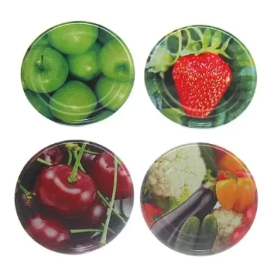 Крышка для консервирования d 82мм СКО 1-82 Литография (цена за 50 шт)