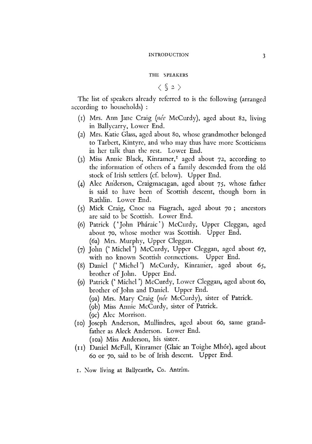 The Irish Language in Rathlin Island, Co. Antrim | N.M. Holmer