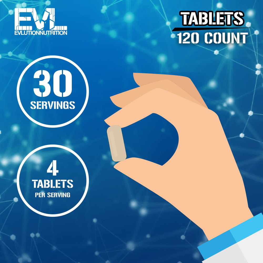 EVLution Nutrition, EVLTEST®, 120 таблеток