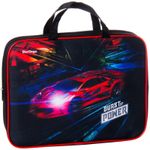 Папка с ручками А4, Berlingo Power, широкая, ткань, молния